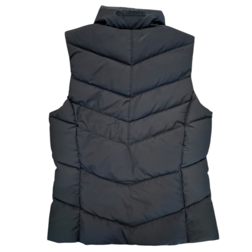 Columbia Women's Black Down Puffer Vest - Picture 2 of 7